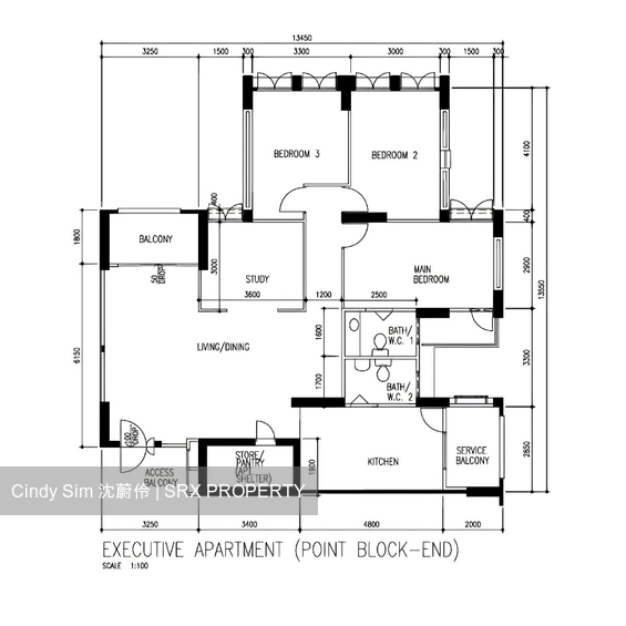 Blk 961 Hougang Avenue 9 (Hougang), HDB Executive #625240431